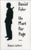 Un mort par page