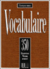 Vocabulaire