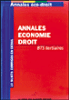 Annales économie-droit BTS tertiaires&nbsp;-&nbsp;Dominique Bapteste, Bernadette Voisin