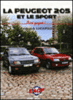 La peugeot 205 et le sport