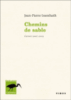 Chemins de sable
