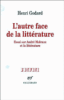 L'autre face de la litterature