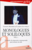 Monologues et soliloques