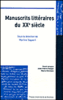 Manuscrits littéraires du XXème siècle