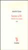 Lettre à D.