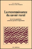 Reconnaissance du savoir rural