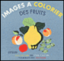Images à colorier des fruits