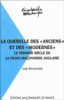 Querelle anciens modernes:1er siecle franc-maconnerie anglai