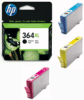 Pack 4 Cartouches d'encre HP 364 & HP 364 XL (CZ676EE)