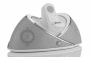 JBL On Beat blanc pour iPhone et iPad