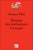 Histoire des institutions