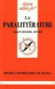 La Paralittérature
