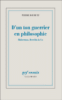 D'un ton guerrier en philosophie