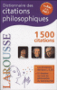 Dictionnaire des citations philosophiques special bac