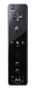 Manette Wiimote Plus noire - Manette Wii noire Nintendo + Wii Motion Plus Noir intégré