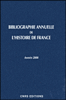 Bibliographie annuelle de l'histoire de France