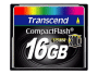 Transcend carte mémoire flash - 16 Go - CompactFlash Card