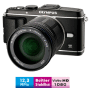 Olympus PEN E-P3 Noir + Obj. Olympus M Zuiko Digital ED 14 - 150 mm f/4.0 - 5.6 R Noir