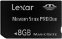Lexar Premium Series Carte Memory Stick Pro Duo 8 Go