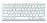 Halterrego Clavier H.Write blanc pour iPad, iPhone 4, PC et Mac