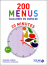 200 menus équilibrés en moins de 20 minutes