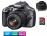 Canon EOS 1100D Gris + Obj. Canon EF-S IS 18 - 55 mm f/3.5 - 5.6 + Fourre-tout+ SanDisk Ultra SDHC 8 Go