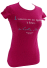 T-shirt femme L Citation Framboise Madame de Staël