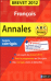 Annales Brevet sujets corrigés Français