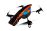 Parrot - Nouveau AR.Drone 2.0 - Orange Bleu + Carène extérieur