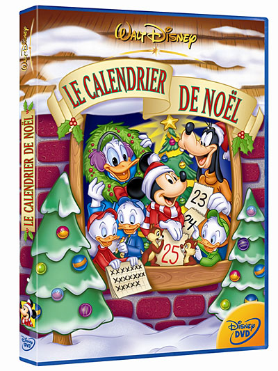 Mickey et le calendrier de noel Mickey et le calendrier de noel