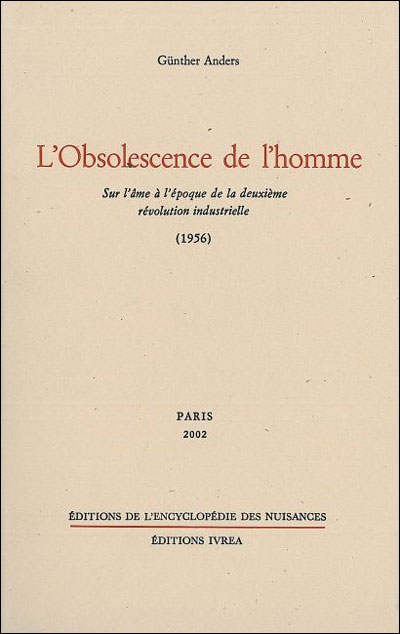Obsolete Video Formats on Obsolescence De L Homme  G  Anders Tous Les Livres    La Fnac