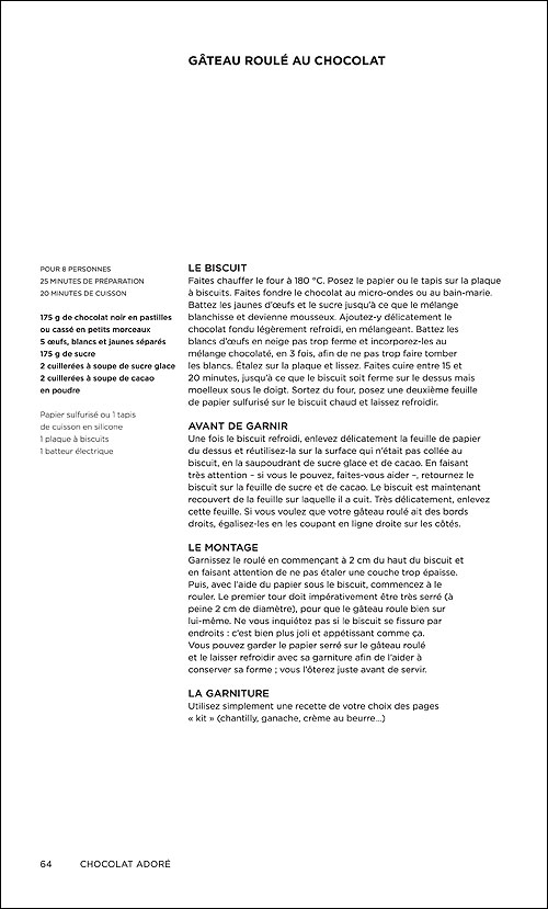 Je veux encore du chocolat