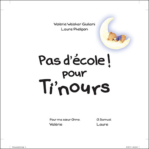 Pas d'école pour ti'nours
