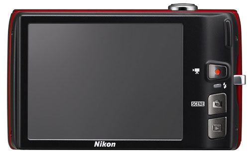 Pack Fnac : Nikon S4150 Rouge + Etui Cuir + Carte SDHC 4 Go