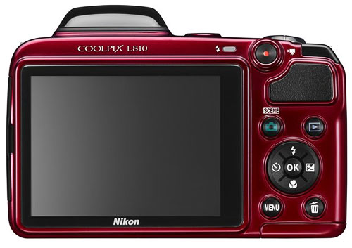 Nikon CoolPix L810 Rouge Intense