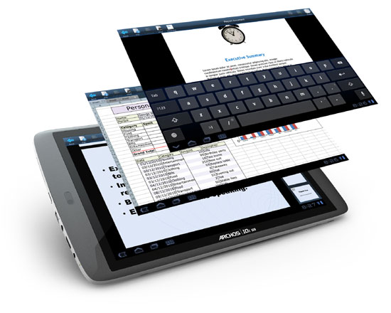 Archos 101 G9 10,1" TFT Tactile 250 Go