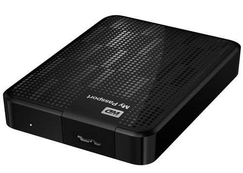 Western Digital My Passport 2 To USB 3.0 / USB 2.0 Noir