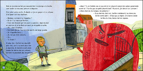 Le monstre mangeur de prénoms