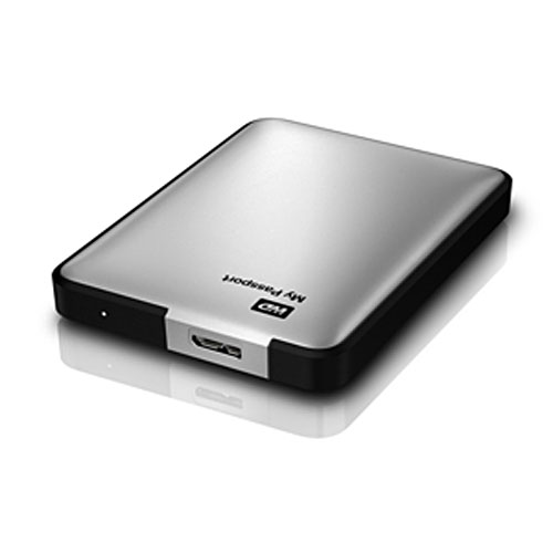 Western Digital My Passport 500 Go Argent - Disque dur externe 2,5" USB 3.0