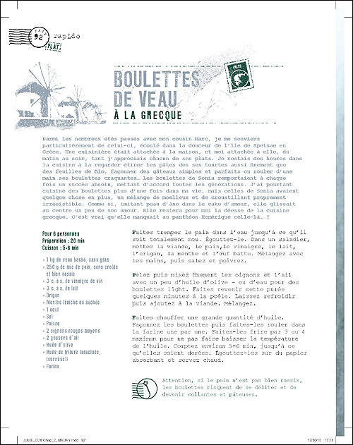 Julie cuisine le monde ...chez vous