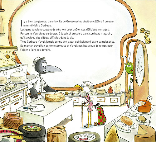 Théo le corbeau et Maître Renard