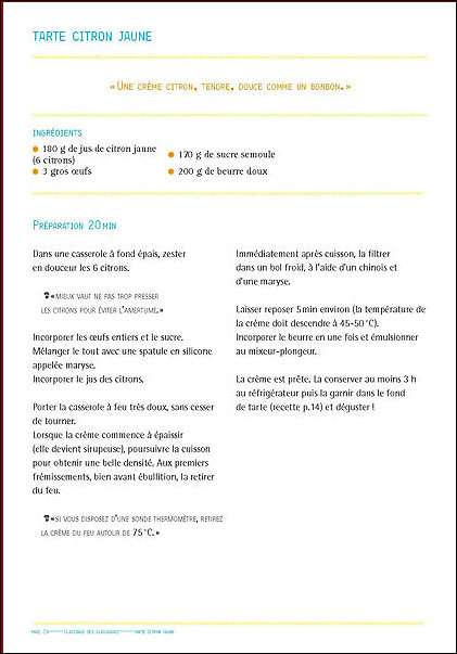 Le meilleur de la tarte au citron