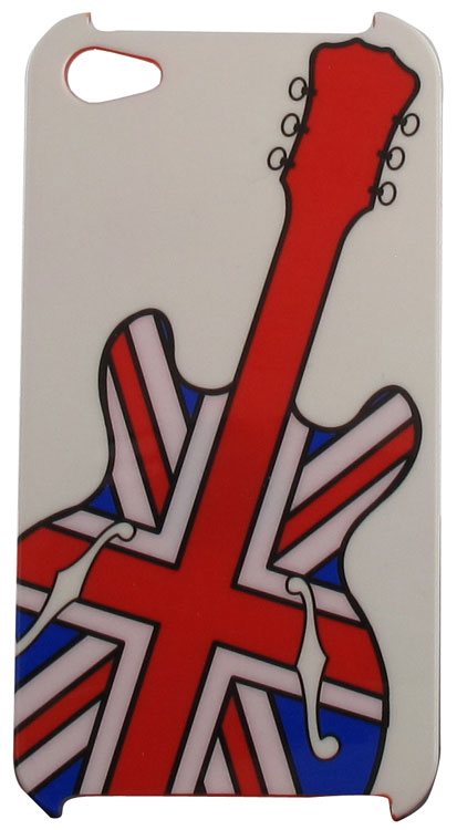 Energy Coque Guitare UK pour iPhone 4 avec le drapeau anglais Union Jack + protection ecran