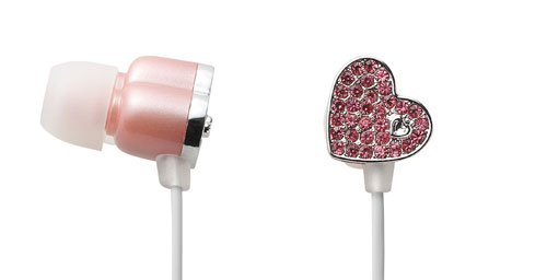 Elecom Heart Gorgus Vivid rose