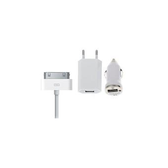 ... ADAPTATEUR CHARGEUR CABLE pour IPHONE 4 IPHONE 3GS 3G , IPOD touch