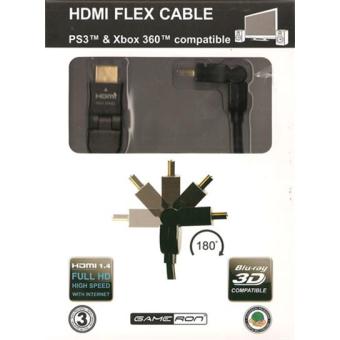 Cable HDMI Flexible 1.4 Compatible 3D Achat & prix Fnac