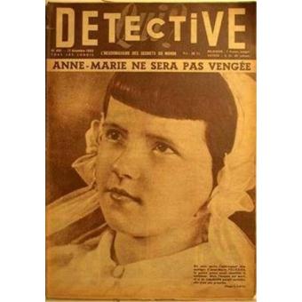 <b>ANNE-MARIE PELISSIER</b> NE SERA PAS VENGEE - Collectif - QUI DETECTIVE n° 493 ... - 1540-1