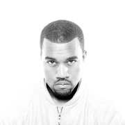 Portrait de Kanye West