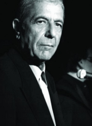 Portrait de Leonard Cohen