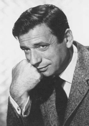Portrait de Yves Montand